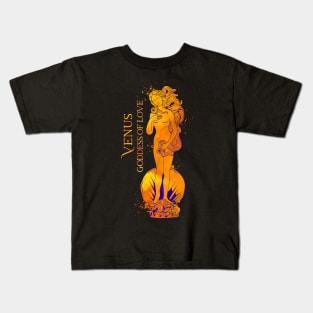 Goddess of love - Venus Kids T-Shirt